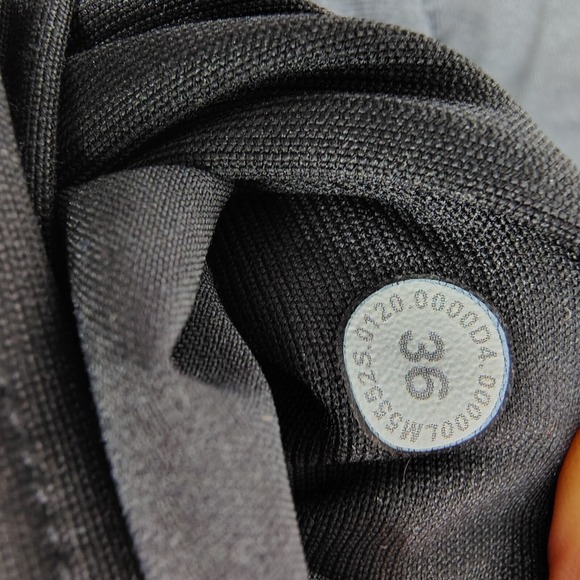 Lululemon ABC Warpstreme Pants Men's 36x32 Black Slim Fit 5 Pocket Church Preppy - Picture 10 of 16